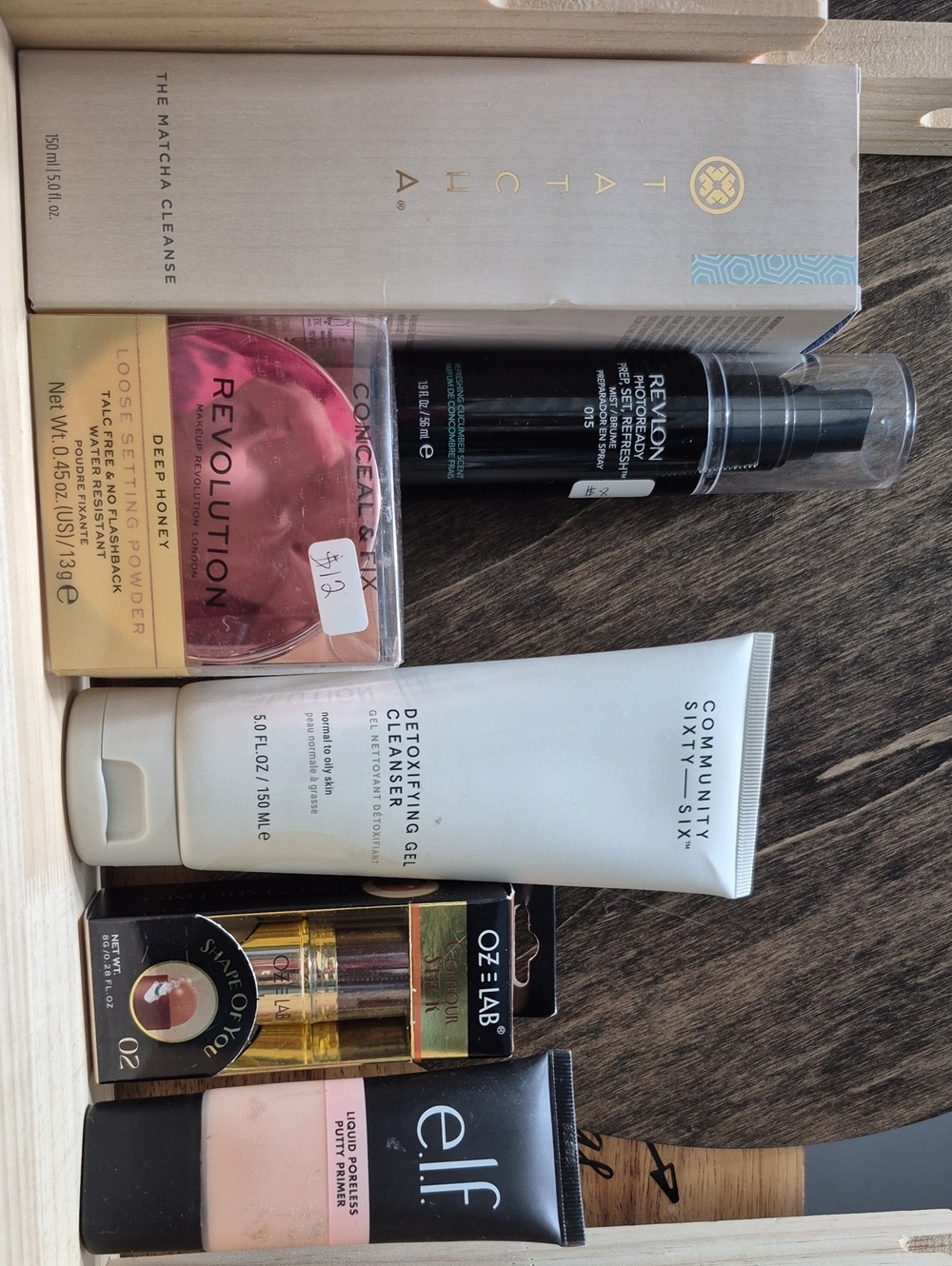 Skincare & Makeup Bundle with Community Sixty-Six Detox Gel and e.l.f. Primer